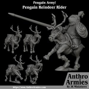 Penguin Reindeer Rider / Knight / Cavalry