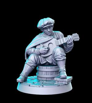 Forley (Pocketpicking Bard) - 32mm - DnD