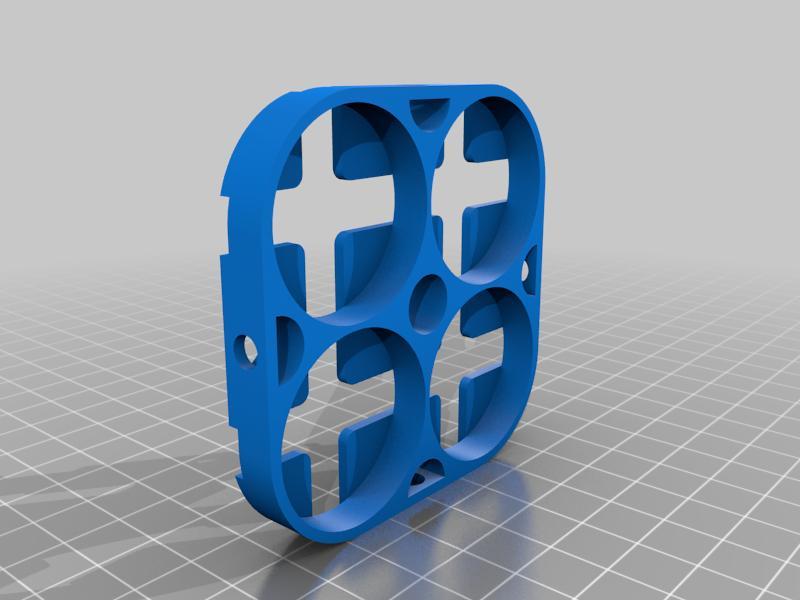 Lifepo4 32700 / 32650 4S 1P battery holder