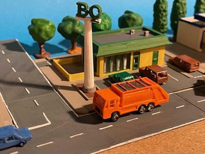 Garbage Truck (z-scale)