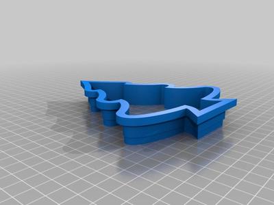 Christmas Cree Cookie Cutter 