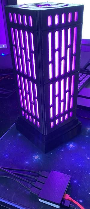 Star Wars Imperial Lamp (Shade)(Death Star lamp) for mote host (pi & Windows)