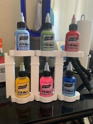 Modular Shelf for Graftobian Airbrush Makeup