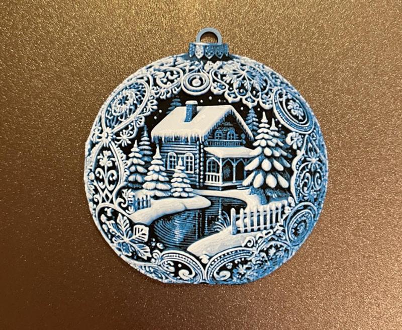 Christmas Cabin Decoration