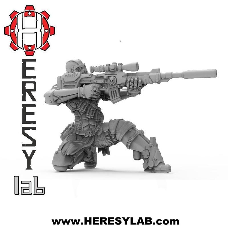 HL021 - Black Phoenix Female Assassin Heresylab