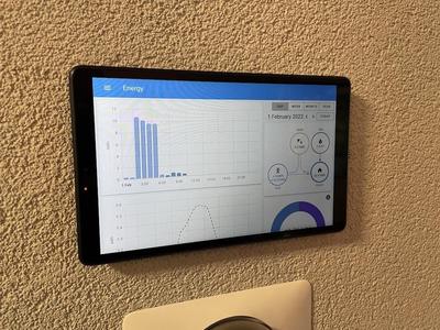 Invisible Low Profile Tablet Wall Mount