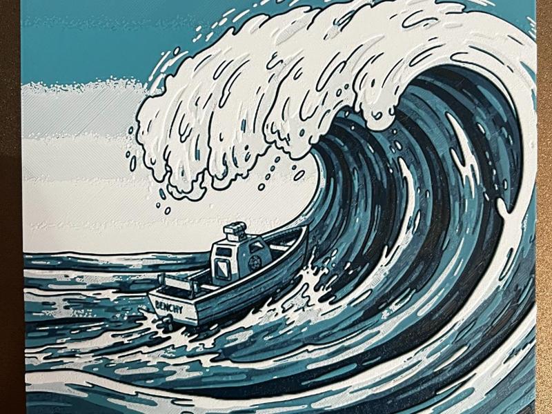 Hueforge eternal waves 