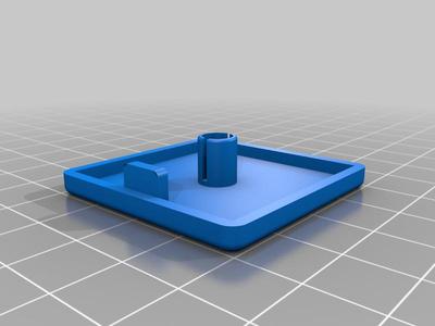 40 Series Aluminium Profile End Cap - One Nose