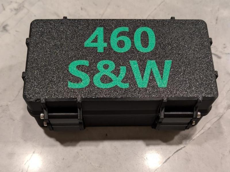 460 S&W 50rnd Ammo Box
