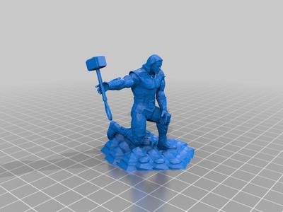 	Thor Catching Hammer