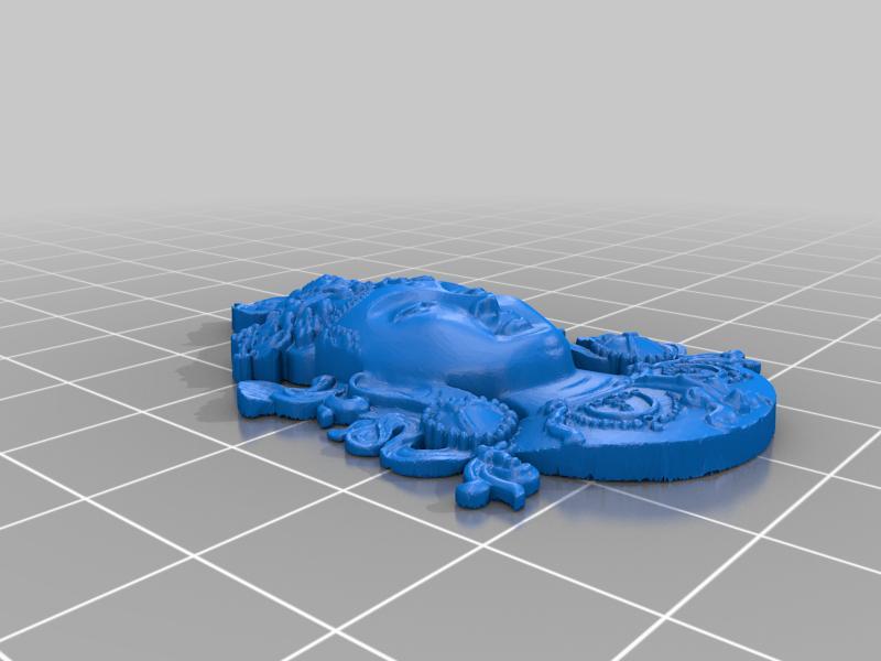 Green Tara Pendant / Bust