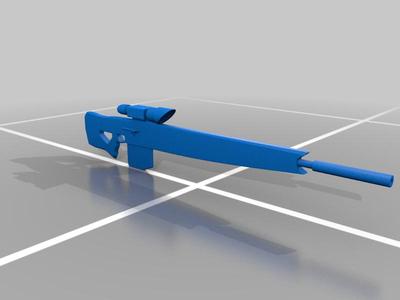 custom cosplay rifle halo based... WIP