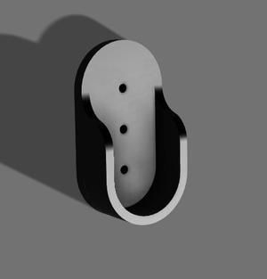 28mm rod bracket