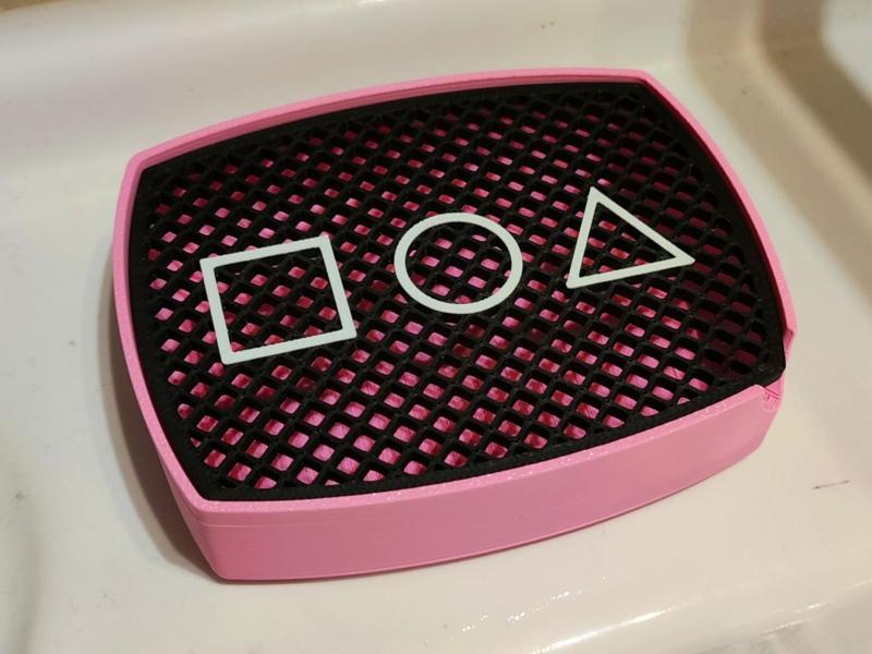 Squid Game theme soap dish