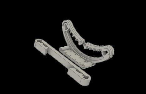 Emergency bandage plastic parts