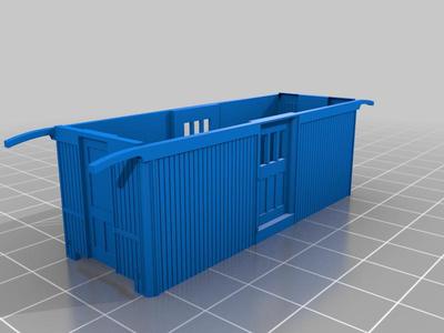 HOn30 Shorty Baggage Car