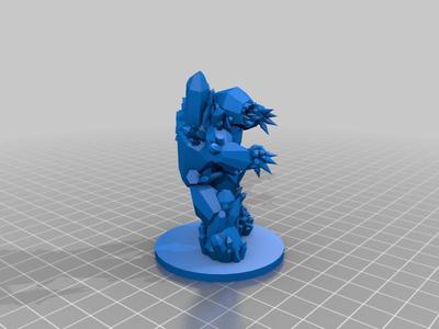 	Crystal Rock Monster
