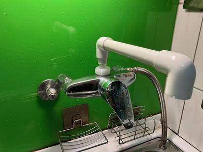 faucet-to-pvc pipe adapter