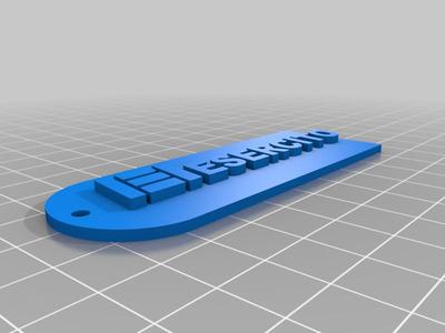 esercito italiano keychain