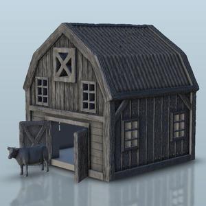 Farm with cow - Warhammer Age of Sigmar Bolt Action Flames of War