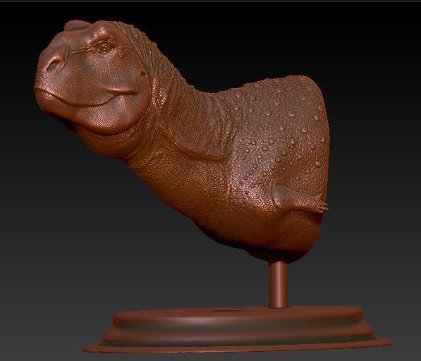 Pycnonemosaurus nevesi Bust