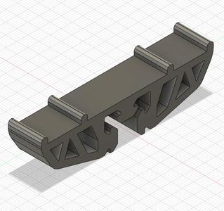 Ender 3 Top Rail Spool Holder Bracket