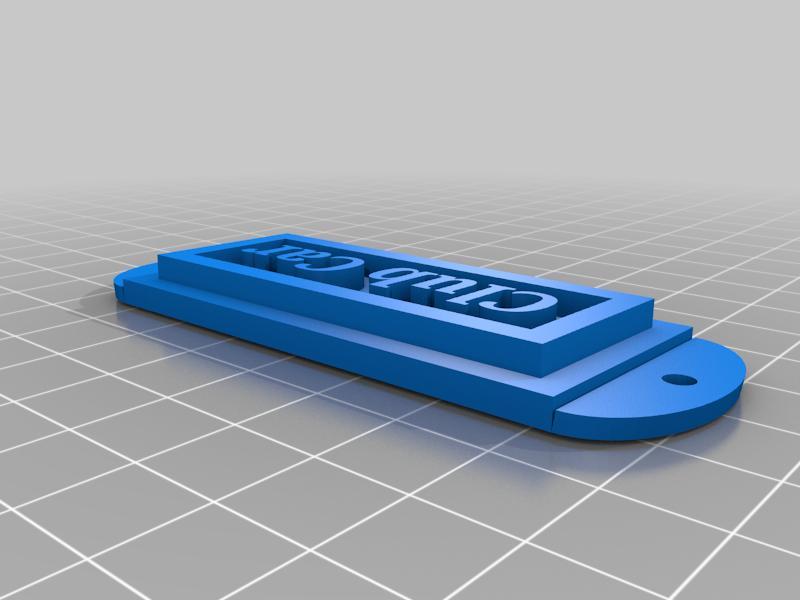 Club Car Golf Cart Keychain 