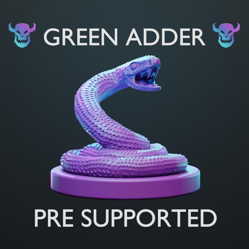 Green Adder - Pre Supported