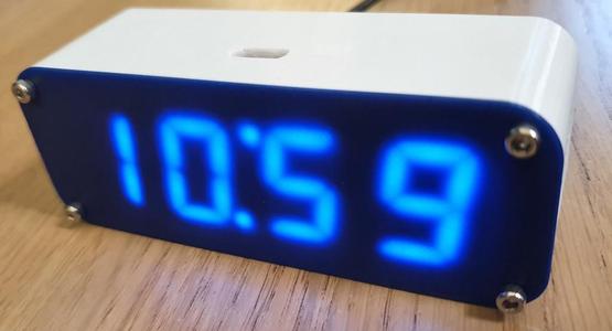 4digits clock kit case