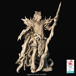 Wood King of the Sylvan Elves and Fey - The Green Man 32mm and 75mm versions