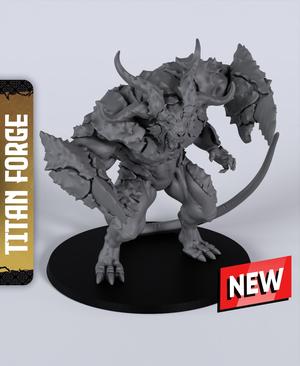 Daemon - With Free Dragon Warhammer - 5e DnD Inspired for RPG and Wargamers