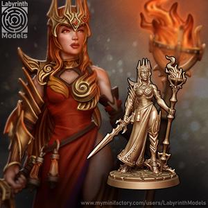 Fire Witch - 32mm scale