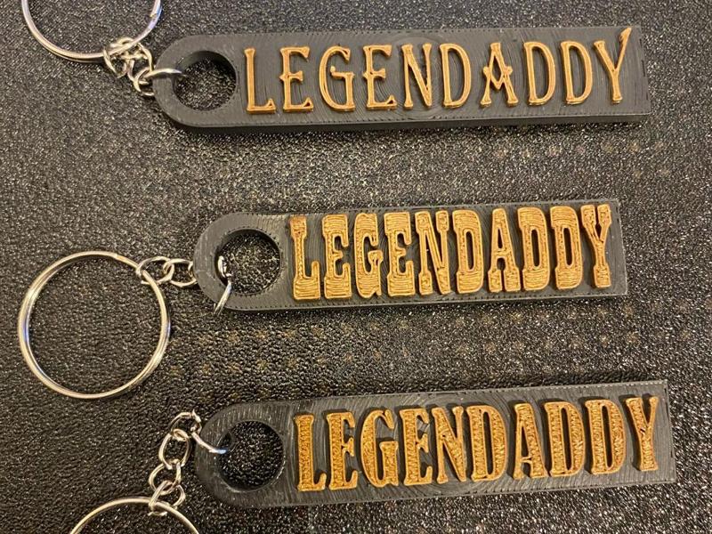 Legendaddy keychain