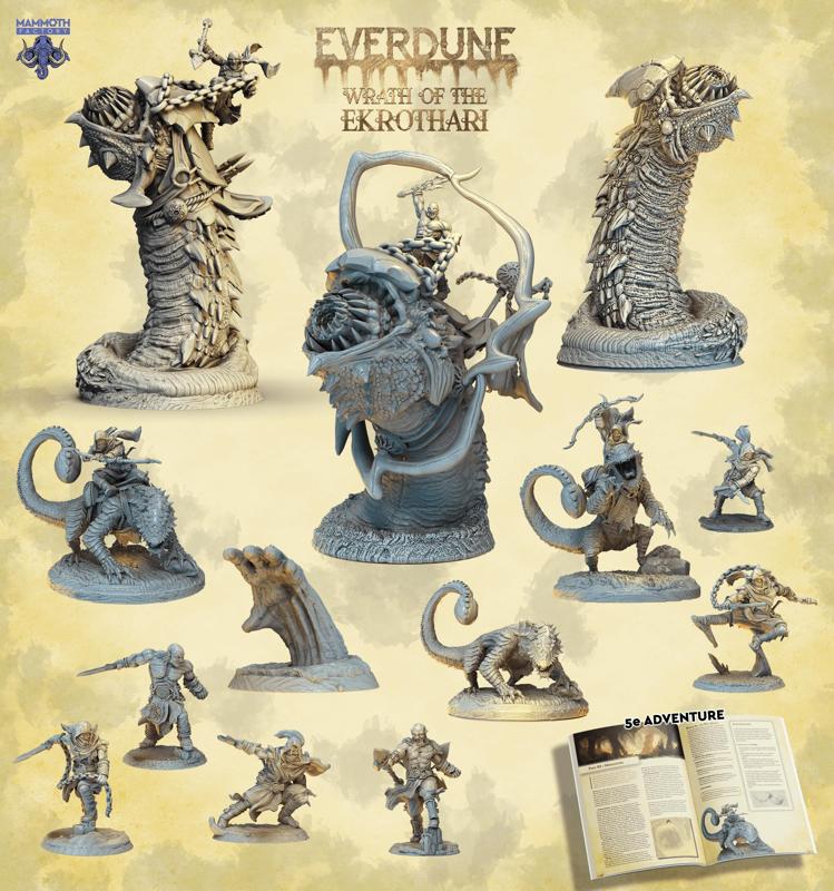 Everdune Collection - Mammoth Chronicles  (+ 5e Adventure)