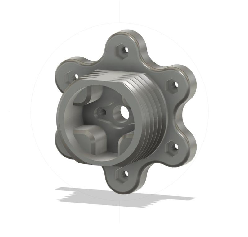 Thrustmaster QR 70mm Universal Hub with 6 Pin DIN Connector