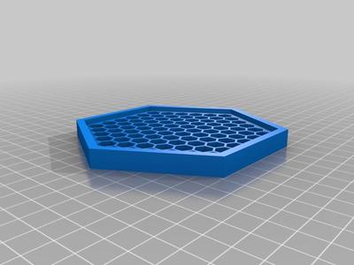 Hexagon coasters