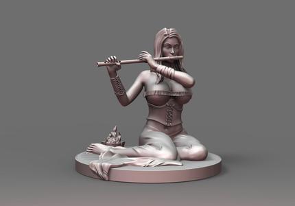 Hannah Series- Flutist Sitted