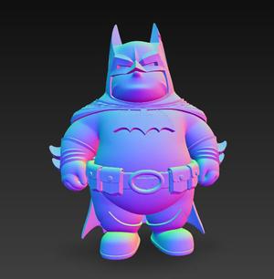 Batman Chubby Funko Pop Action Figure