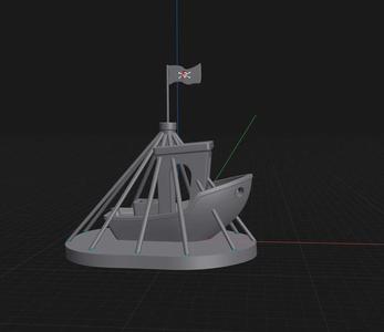 Trapped Benchy   