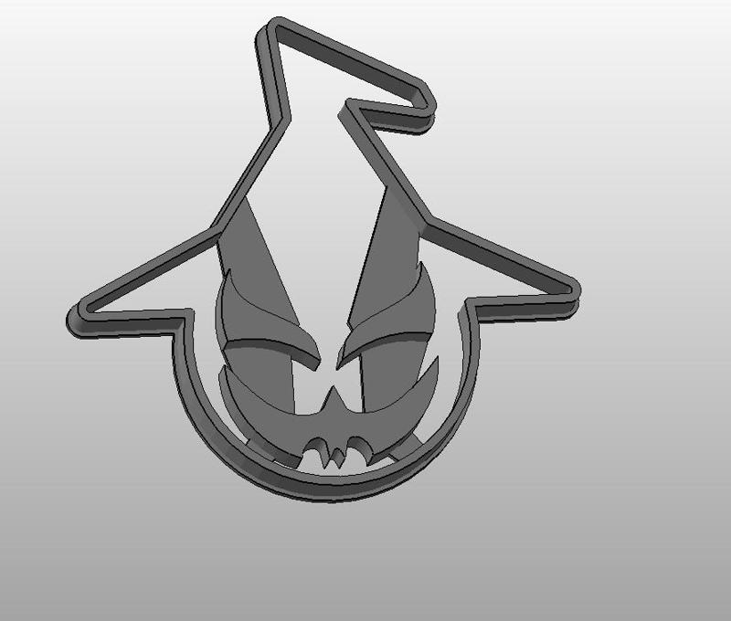 Scarecrow Batman cookie cutter