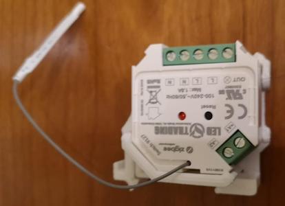 ZigBee Dimmer/Switch DIN Rail Clip