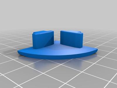 3030 Extrusion Cap Semicircular Corner