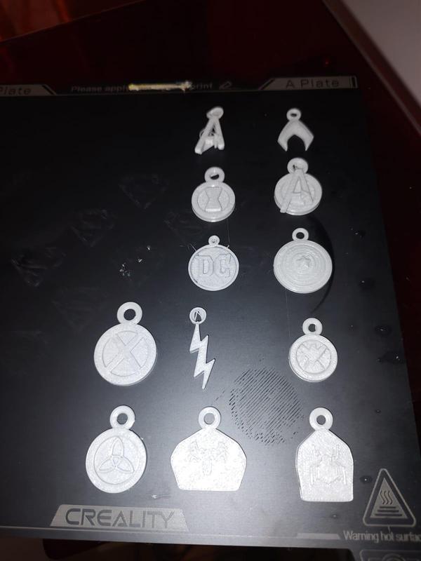 SuperHeroes Keychains