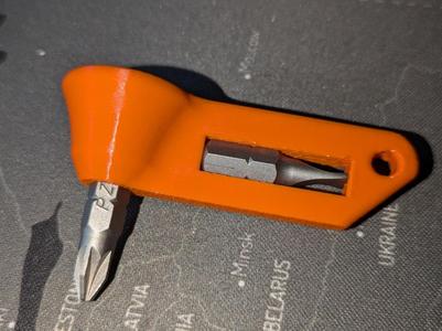 Emergency keychain for engineer - 2 Bits, M6-M8