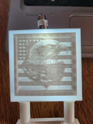 mini billboard american flag lithos