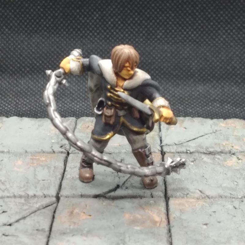 Vampire Hunter; Sword and Whip, Miniature