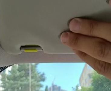 Alfa Romeo 156 Sun Visor Clip/Güneşlik Tırnağı