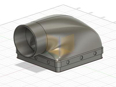 H2D magnetic exhaust