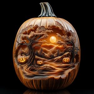 Pumpkin Scene