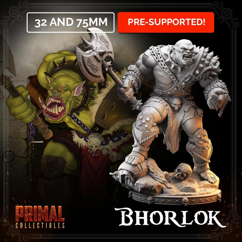 Orc - Bhorlok - MASTERS OF DUNGEONS QUEST